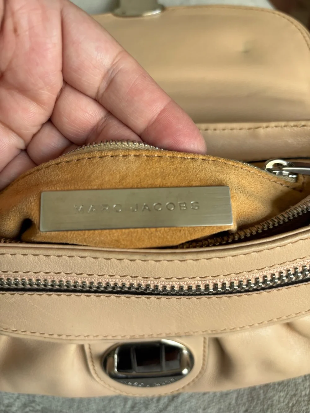 Marc Jacobs Leather Shoulder Bag Vintage - Picture 5 of 8